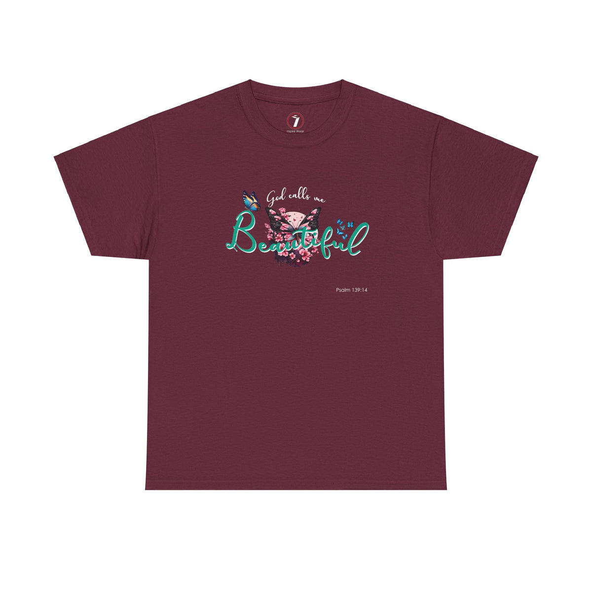 God Calls Me Beautiful Unisex Heavy Cotton Tee