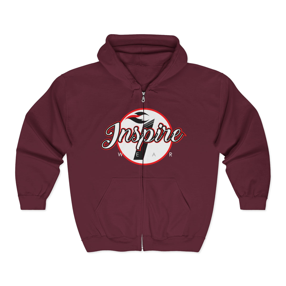 Inspire Wear Logo Full Zip Hoodie