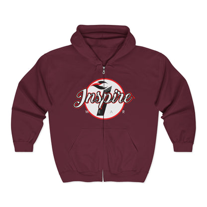 Inspire Wear Logo Full Zip Hoodie