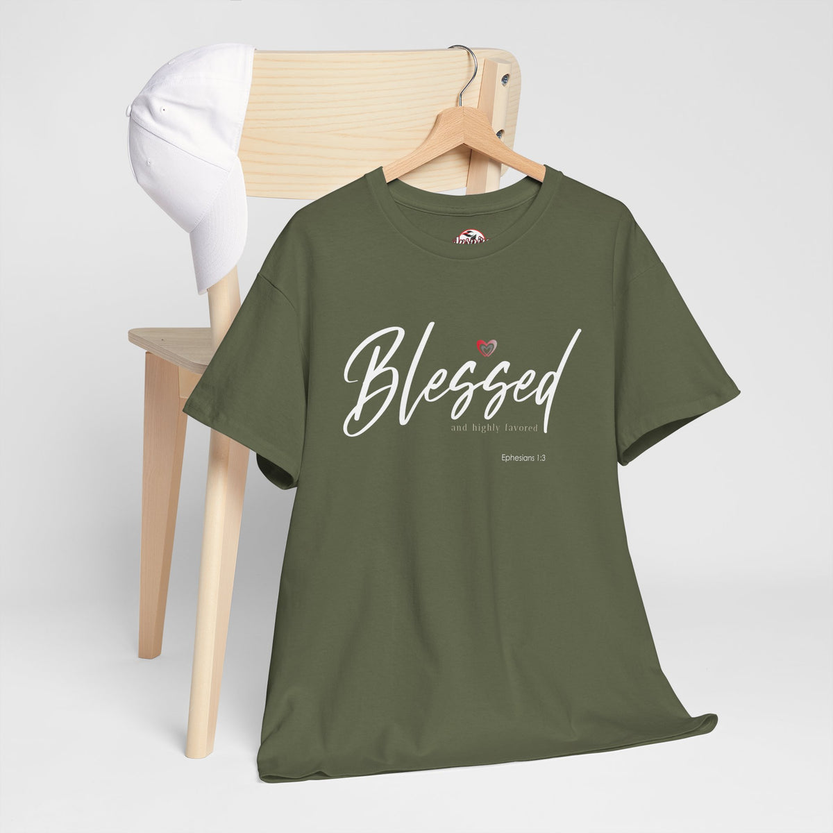 "Blessed" Women's Inspirational Graphic T‑Shirt