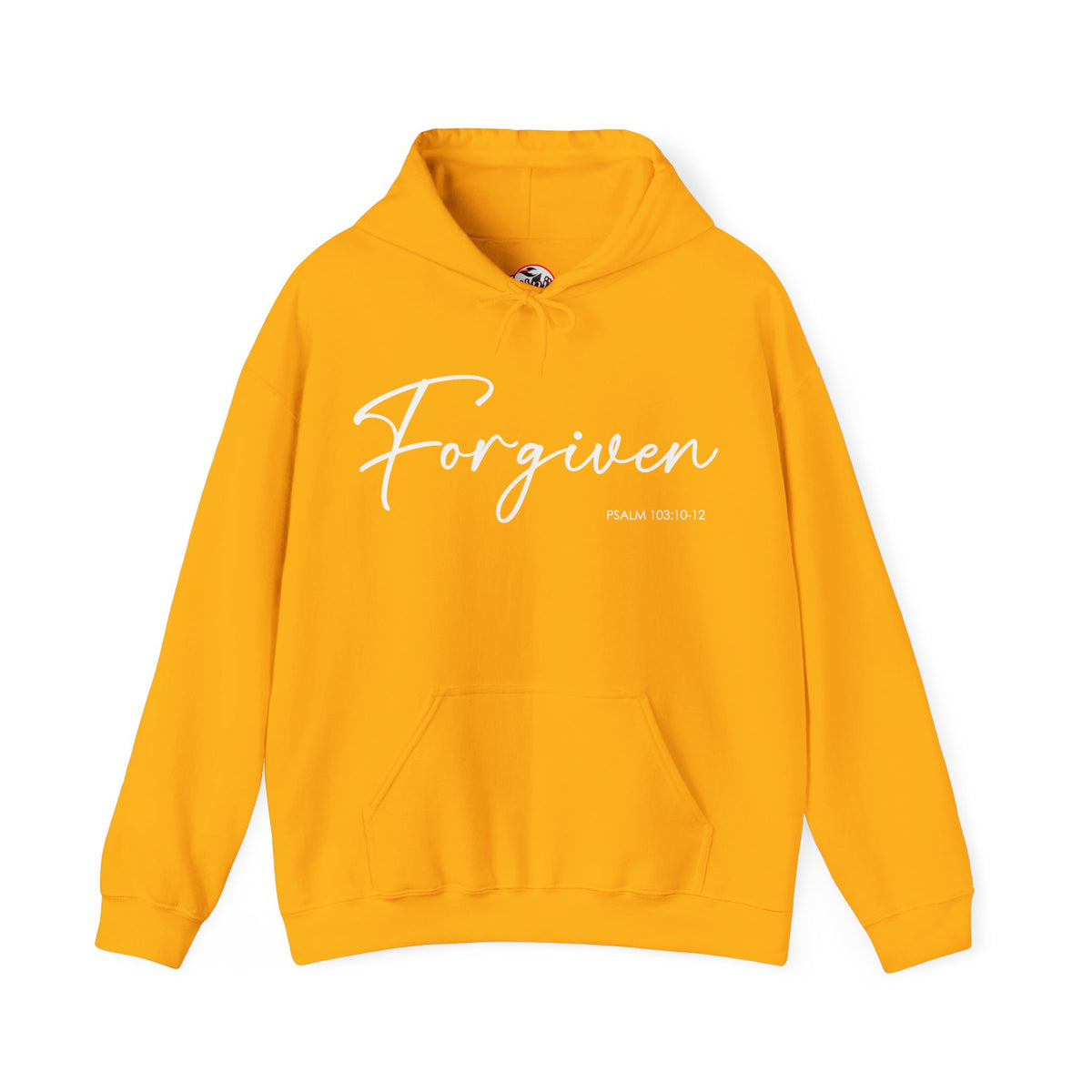 "Forgiven" Inspirational Pullover Hoodie