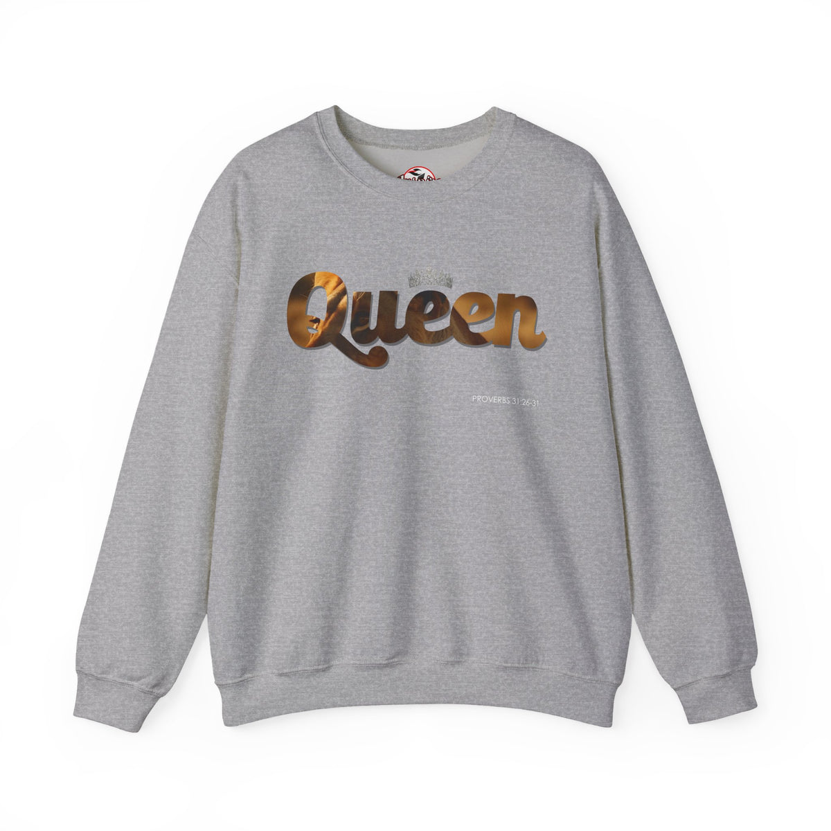 "Queen" Women's Inspirational Pullover Sweatshirt