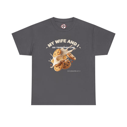 My Wife and I Go Together Like Cookies & Milk Men's Graphic Tee