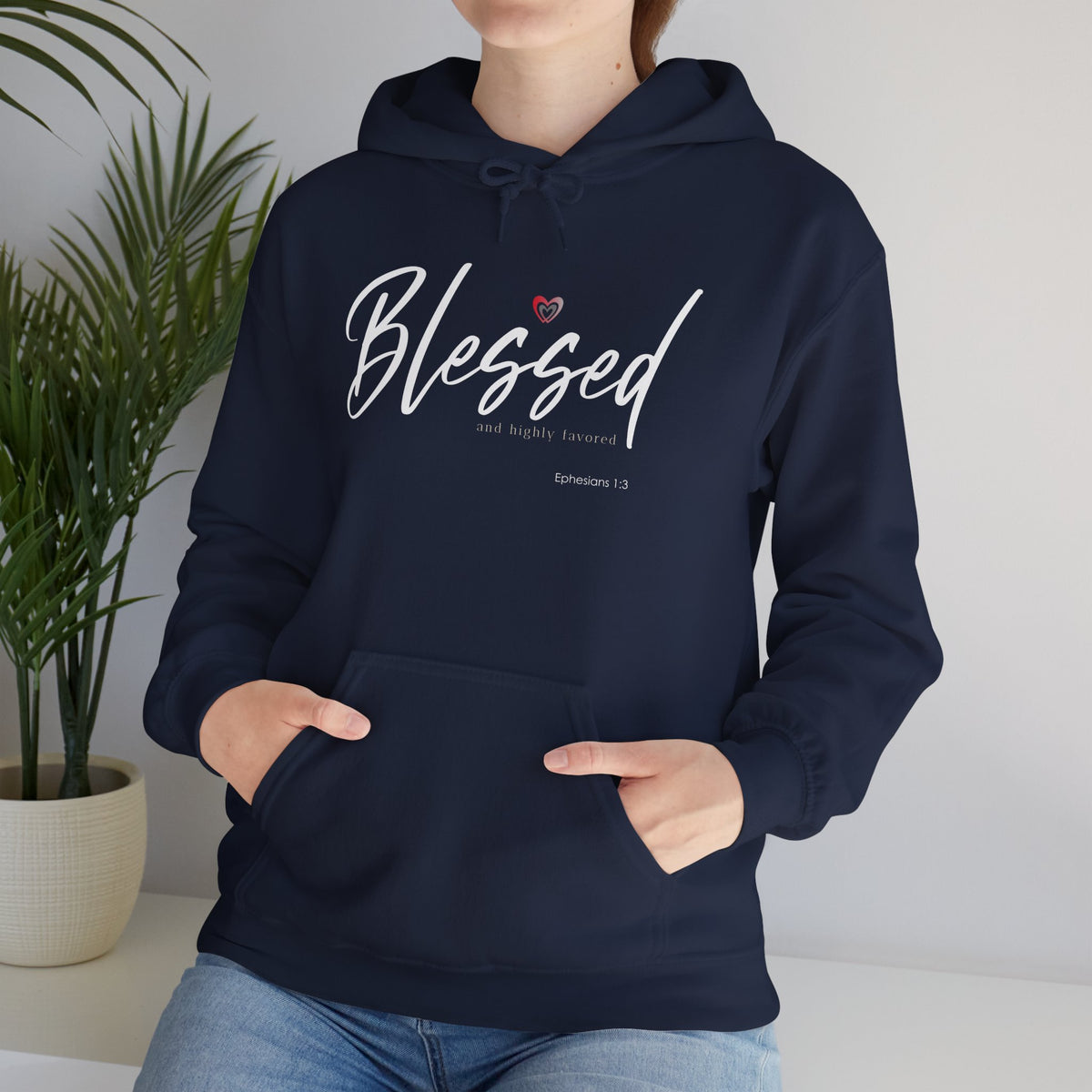 "Blessed" Women's Inspirational Pullover Hoodie