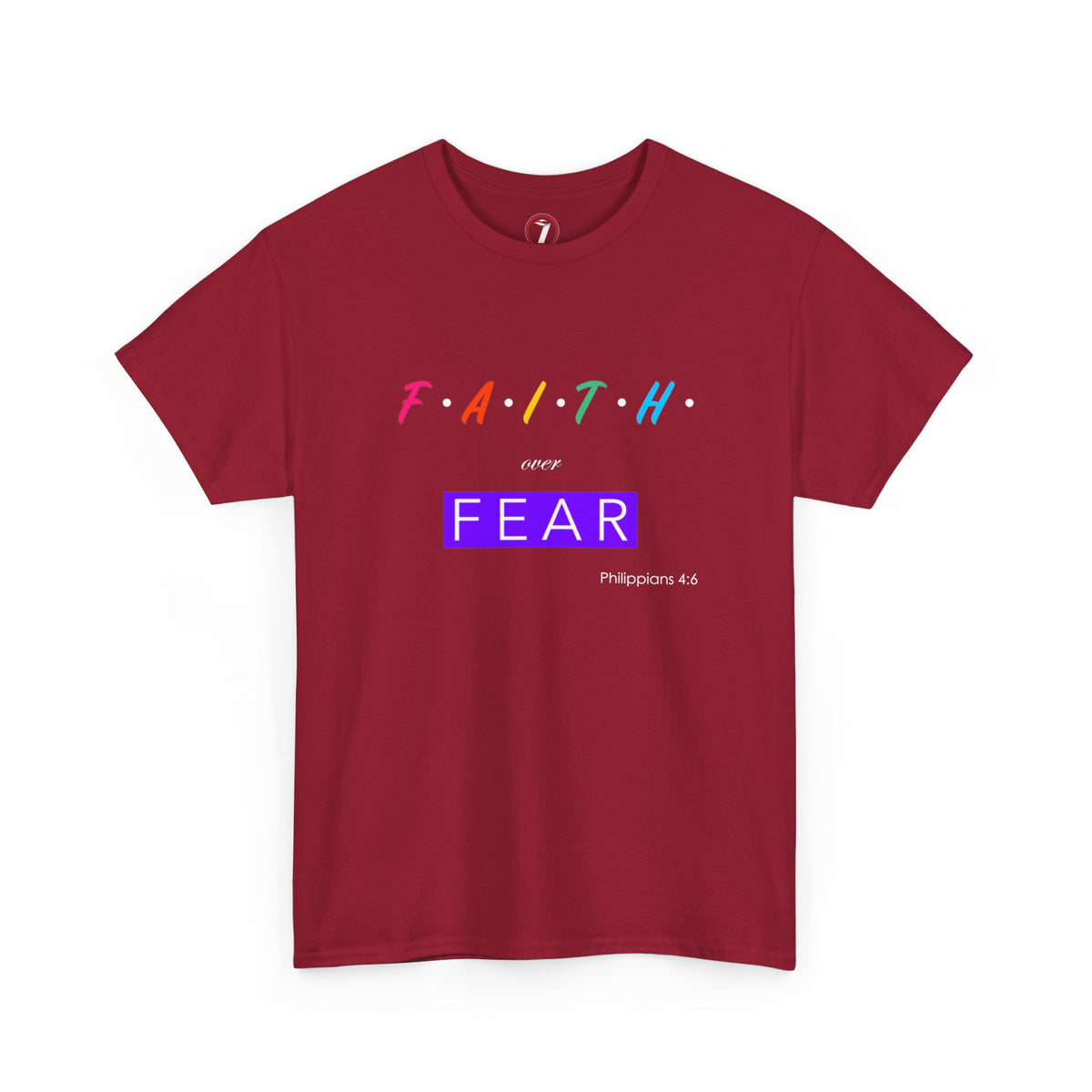 Faith Over Fear Series One Unisex Heavy Cotton Tee