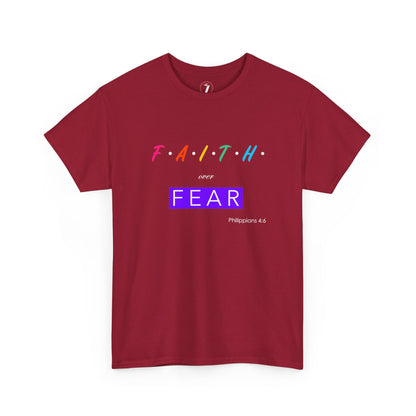 Faith Over Fear Series One Unisex Heavy Cotton Tee