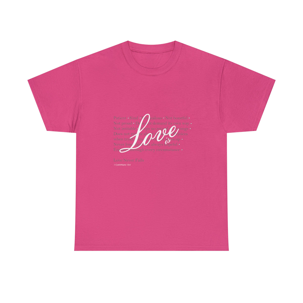 Love is Unisex Heavy Cotton Tee