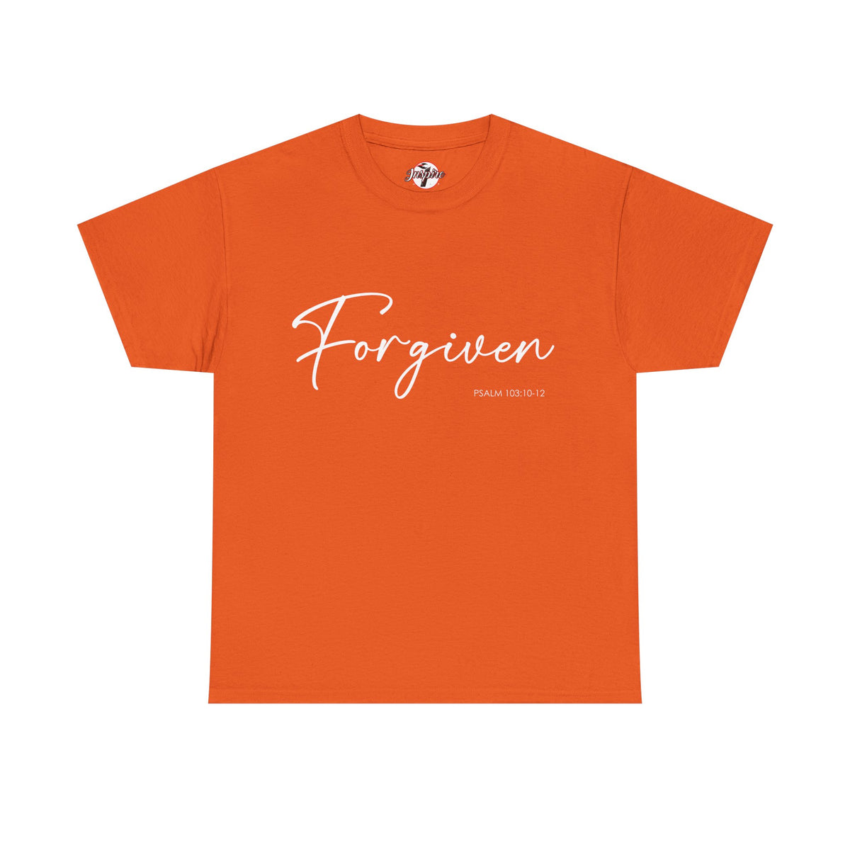 "Forgiven" Womens Christian Faith T-Shirt
