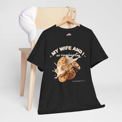 My Wife and I Go Together Like Cookies & Milk Men's Graphic Tee
