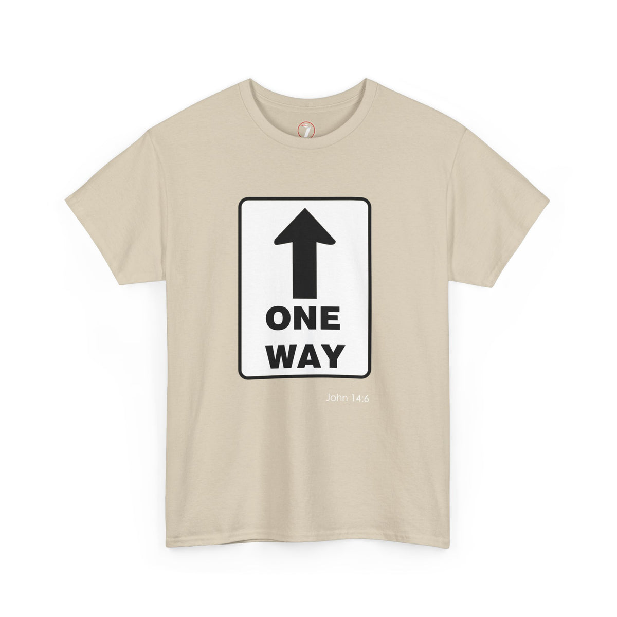 One Way Up Unisex Heavy Cotton Tee