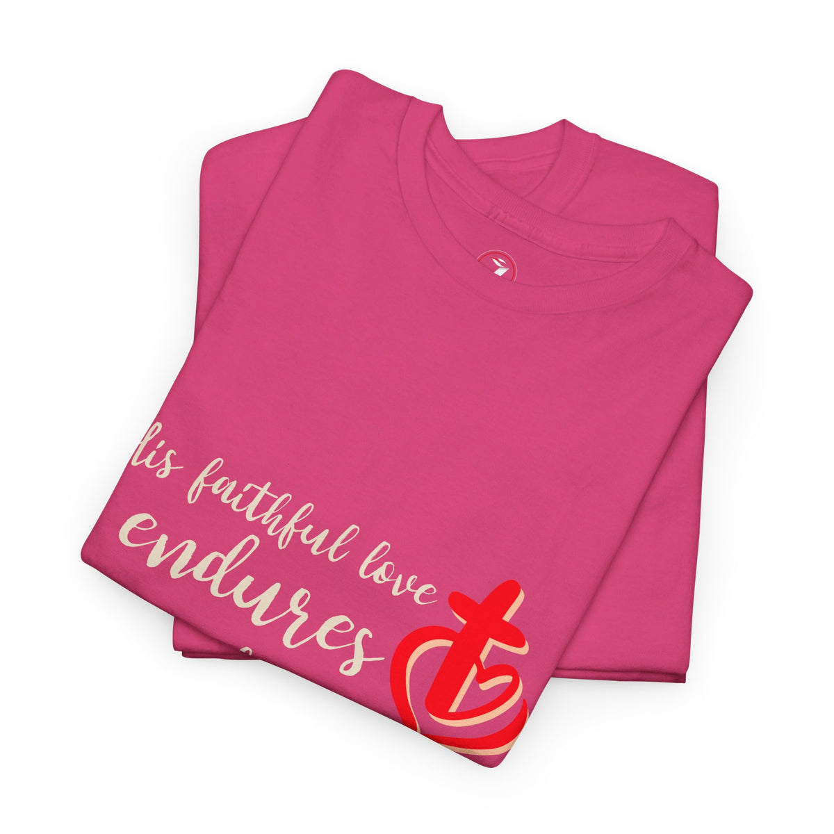 His Faithful Love Unisex Heavy Cotton Tee
