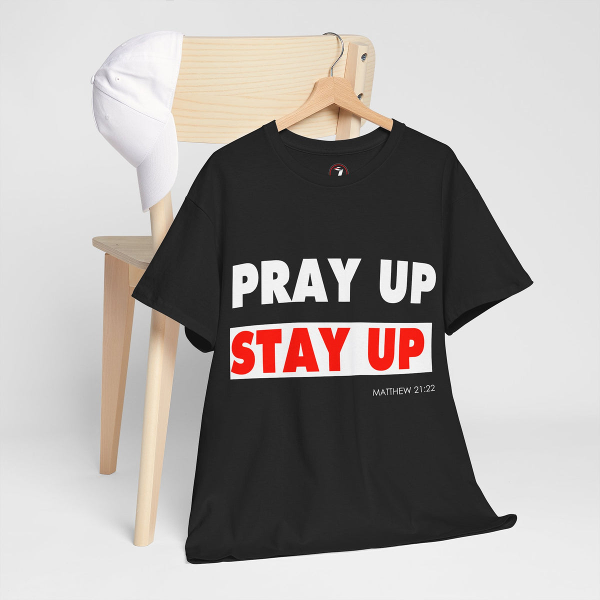 Pray up Stay up Unisex Heavy Cotton Tee