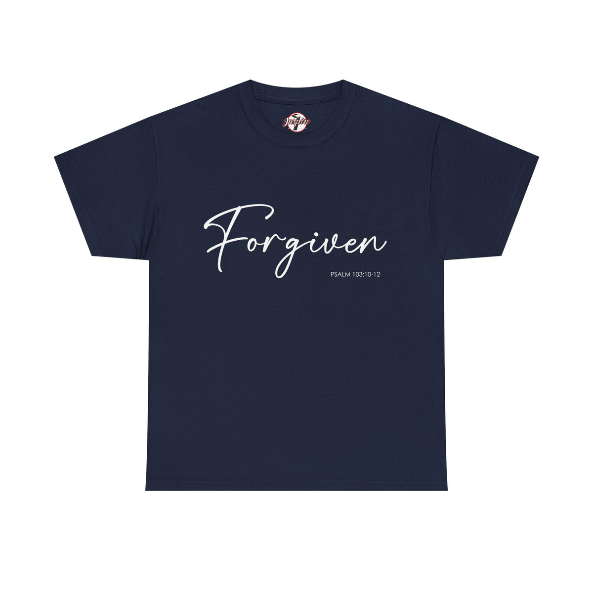 "Forgiven" Womens Christian Faith T-Shirt