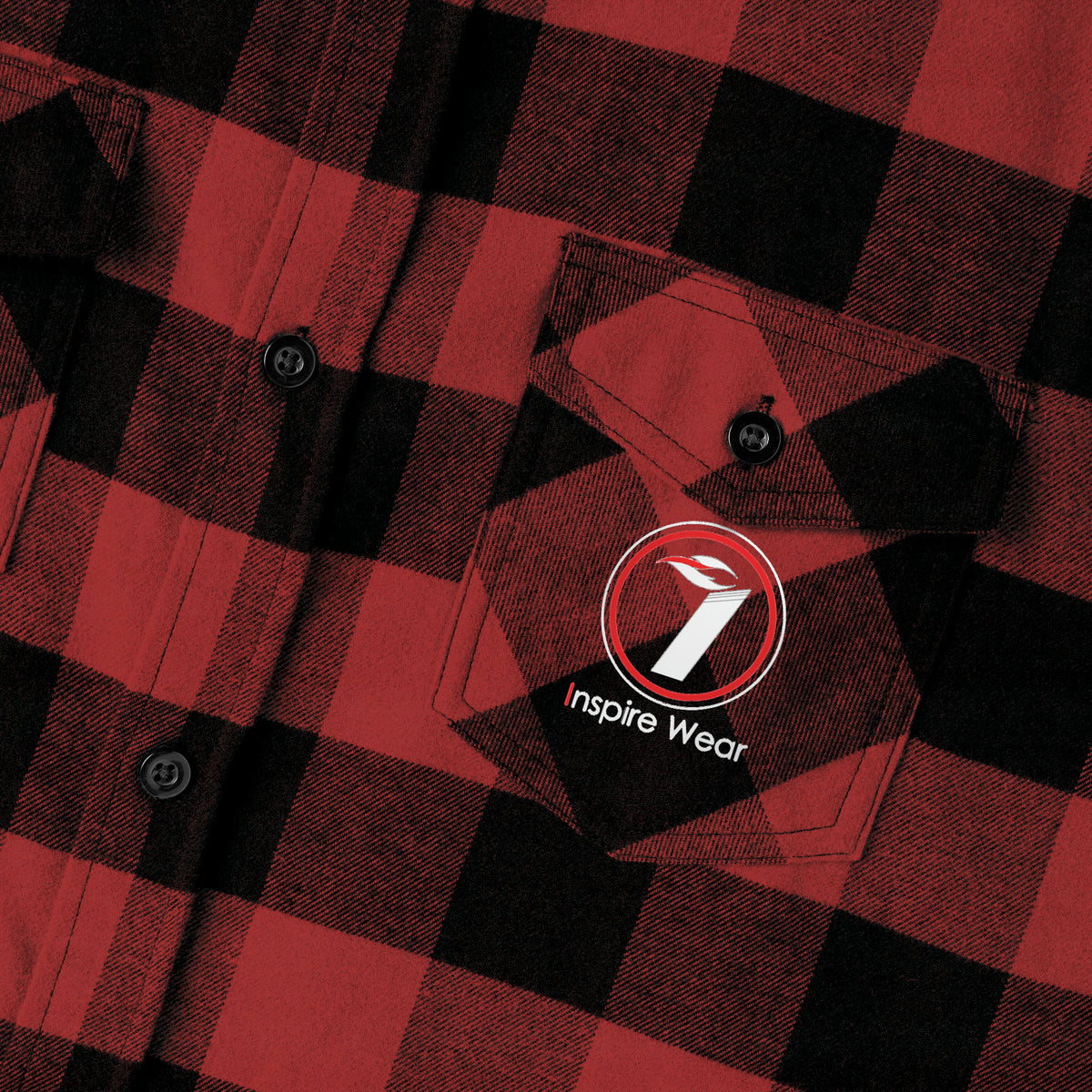 Inspire Wear Unisex Flannel Shirt