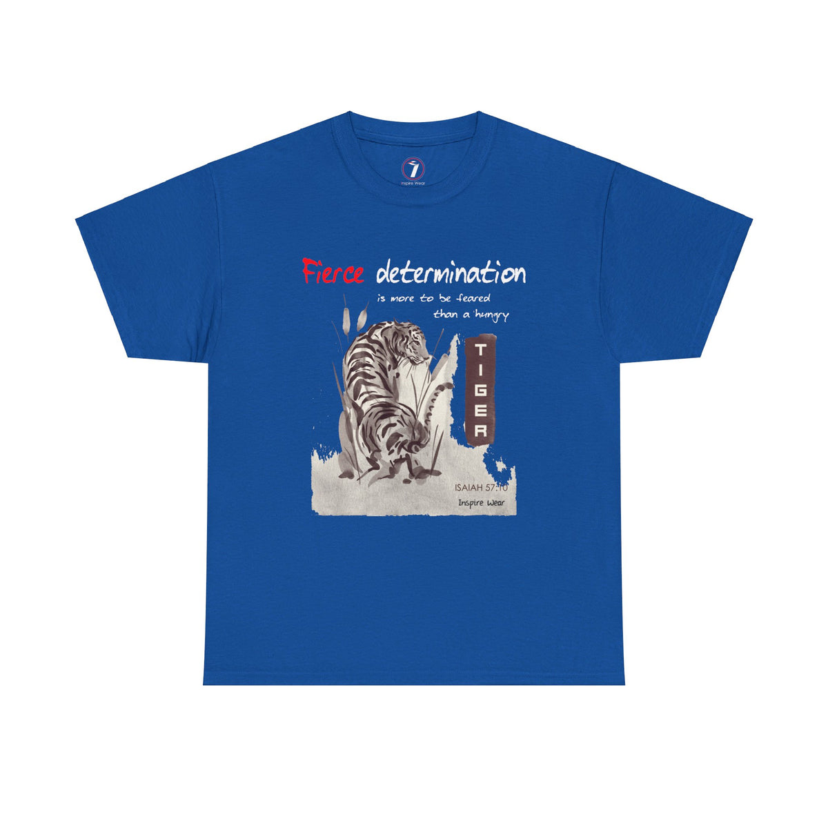 Fierce Determination Unisex Heavy Cotton Tee