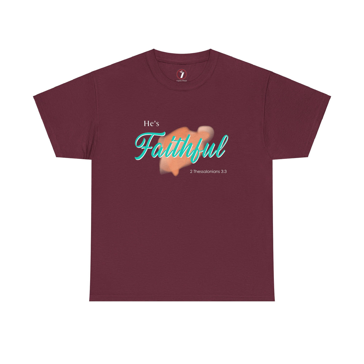 He's Faithful Unisex Heavy Cotton Tee