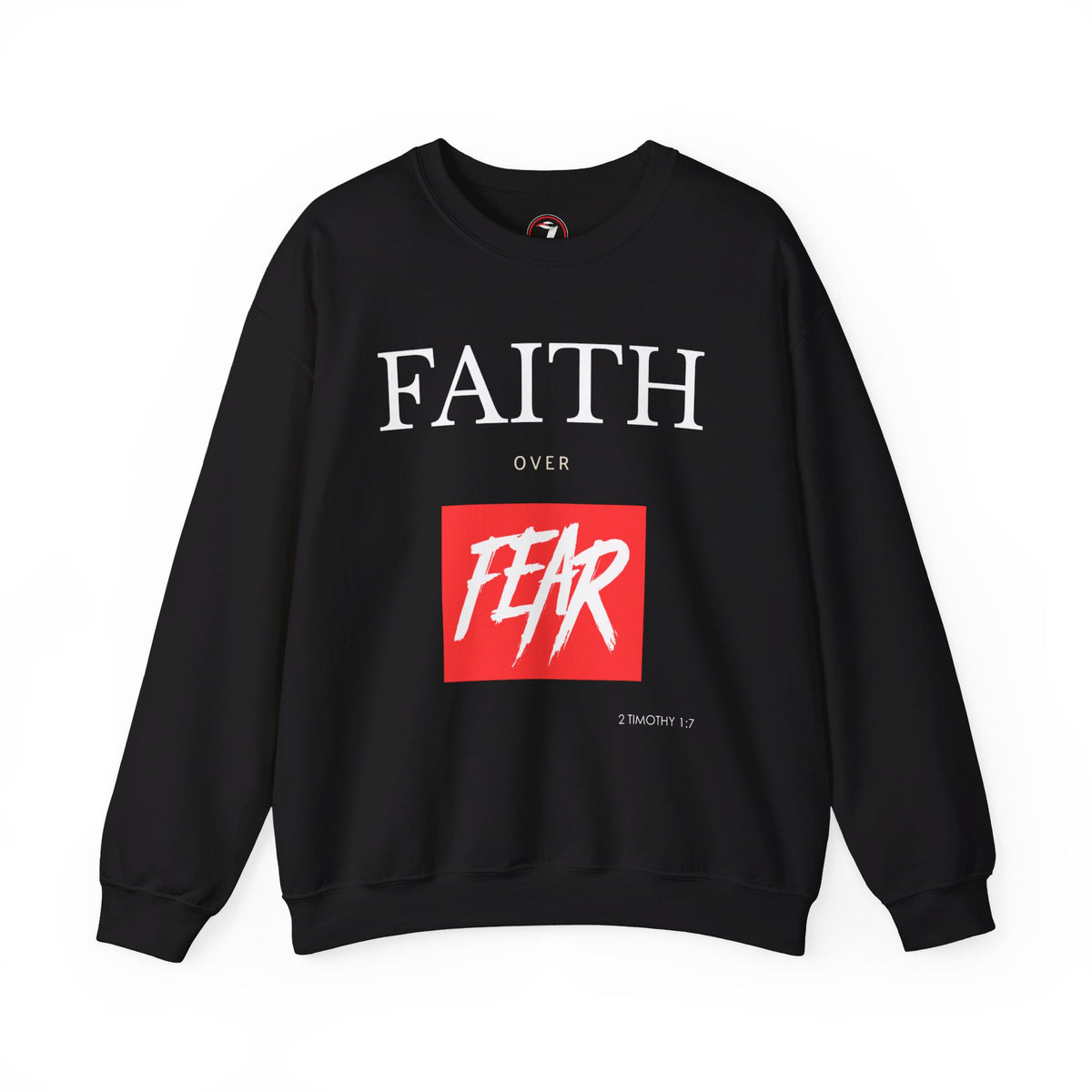 Faith over Fear Men's Unisex Heavy Blend™ Crewneck Sweatshirt