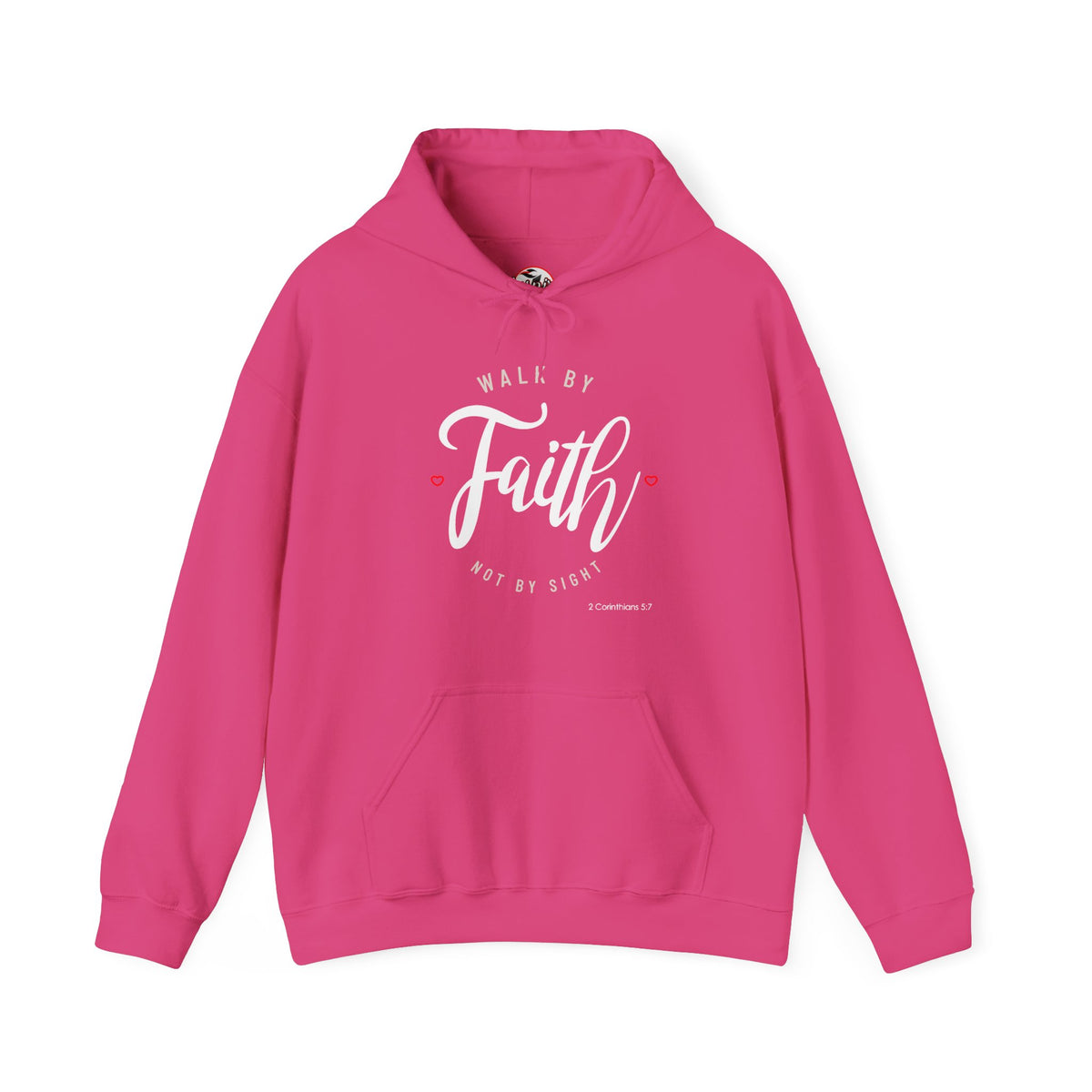 "Walk by Faith Not by Sight" Motivational Pullover Hoodie