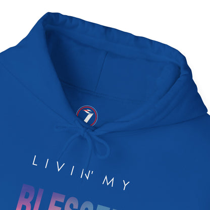 Living My Blessed Life Unisex Heavy Blend™ Hooded Sweatshirt