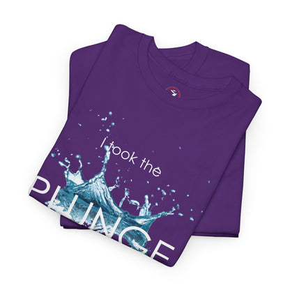 Plunge for Jesus Unisex Heavy Cotton Tee - Faith-Inspired Graphic Shirt