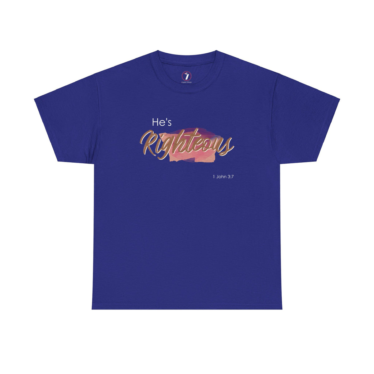 He's Righteous Unisex Heavy Cotton Tee