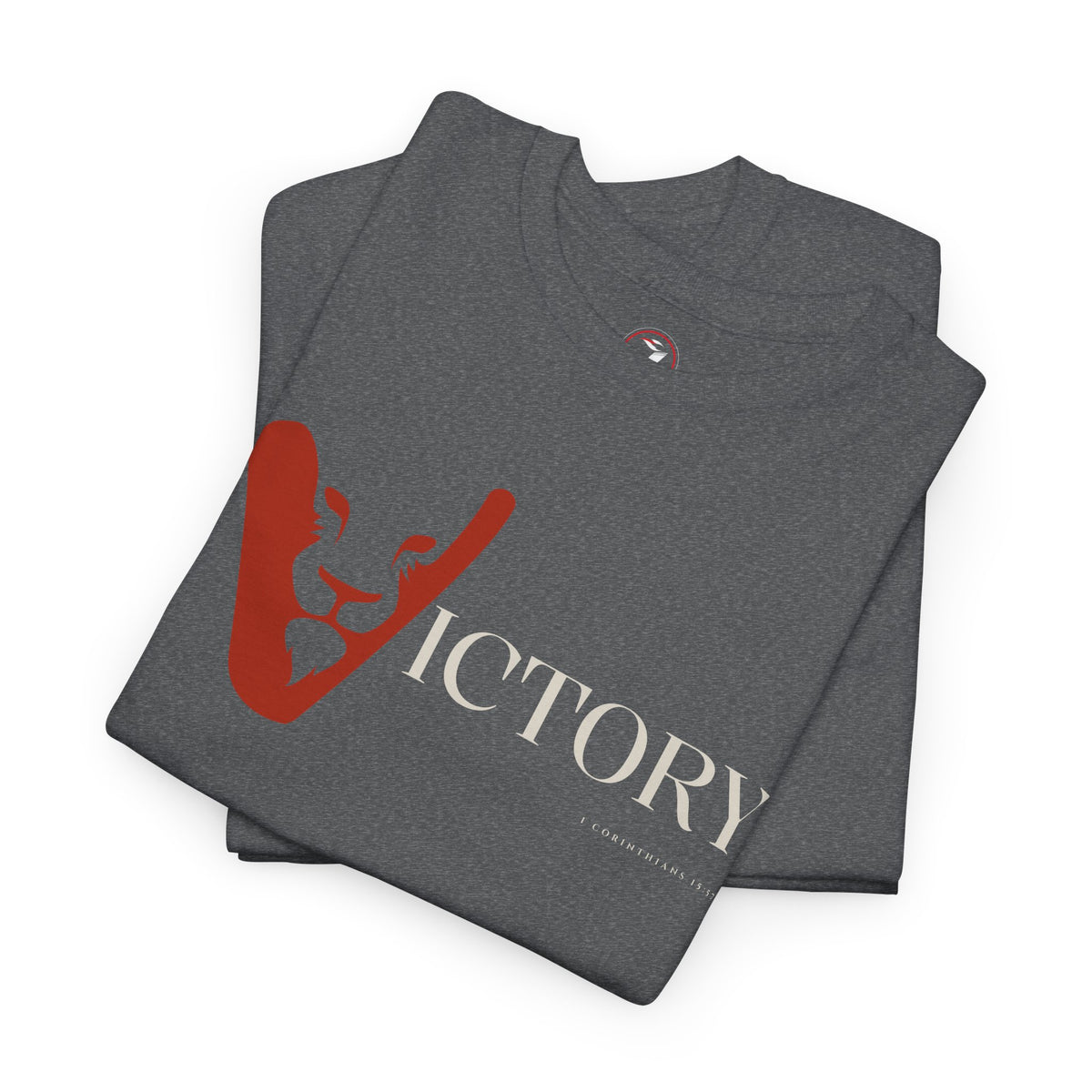 Victory in Jesus Unisex Heavy Cotton Tee