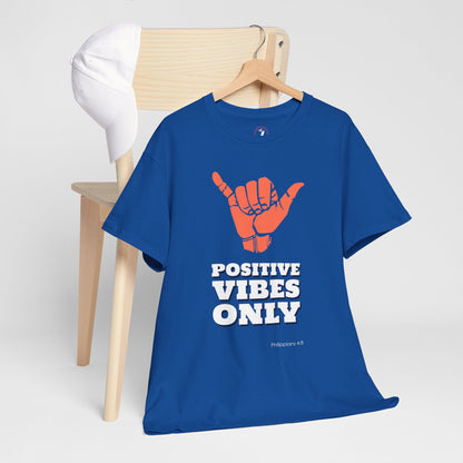 Positive Vibes Unisex Heavy Cotton Tee