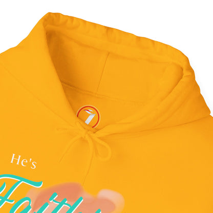 He's Faithful Unisex Heavy Blend™ Hooded Sweatshirt