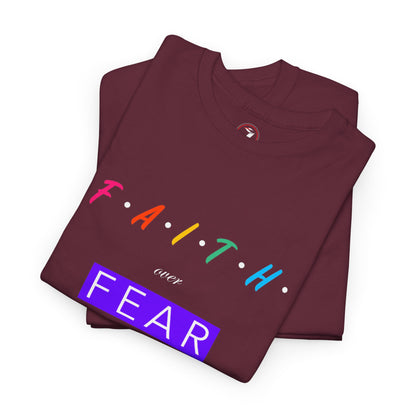 Faith Over Fear Series One Unisex Heavy Cotton Tee
