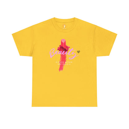 Beauty is from Within Unisex Heavy Cotton Tee