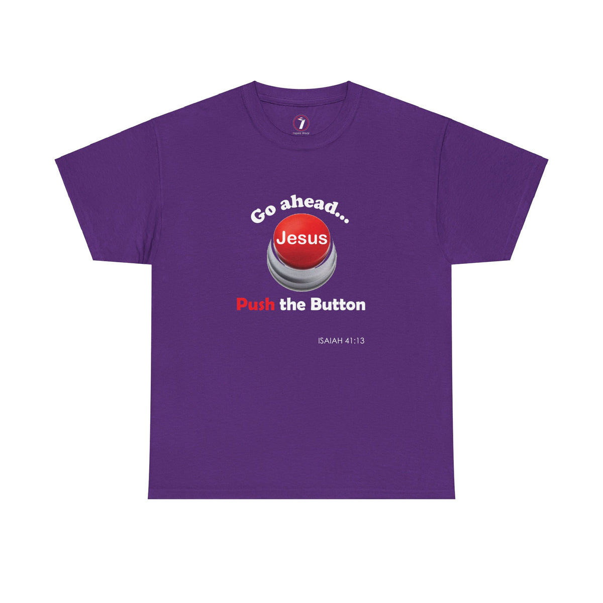 Push the Button Unisex Heavy Cotton Tee
