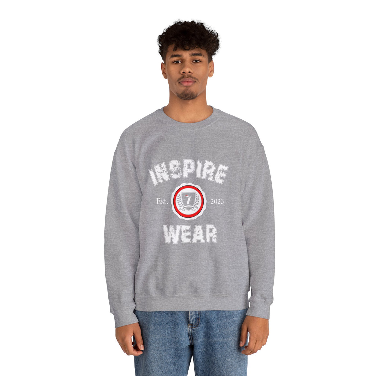 Inspire Wear Collegiate Unisex Heavy Blend™ Crewneck Sweatshirt
