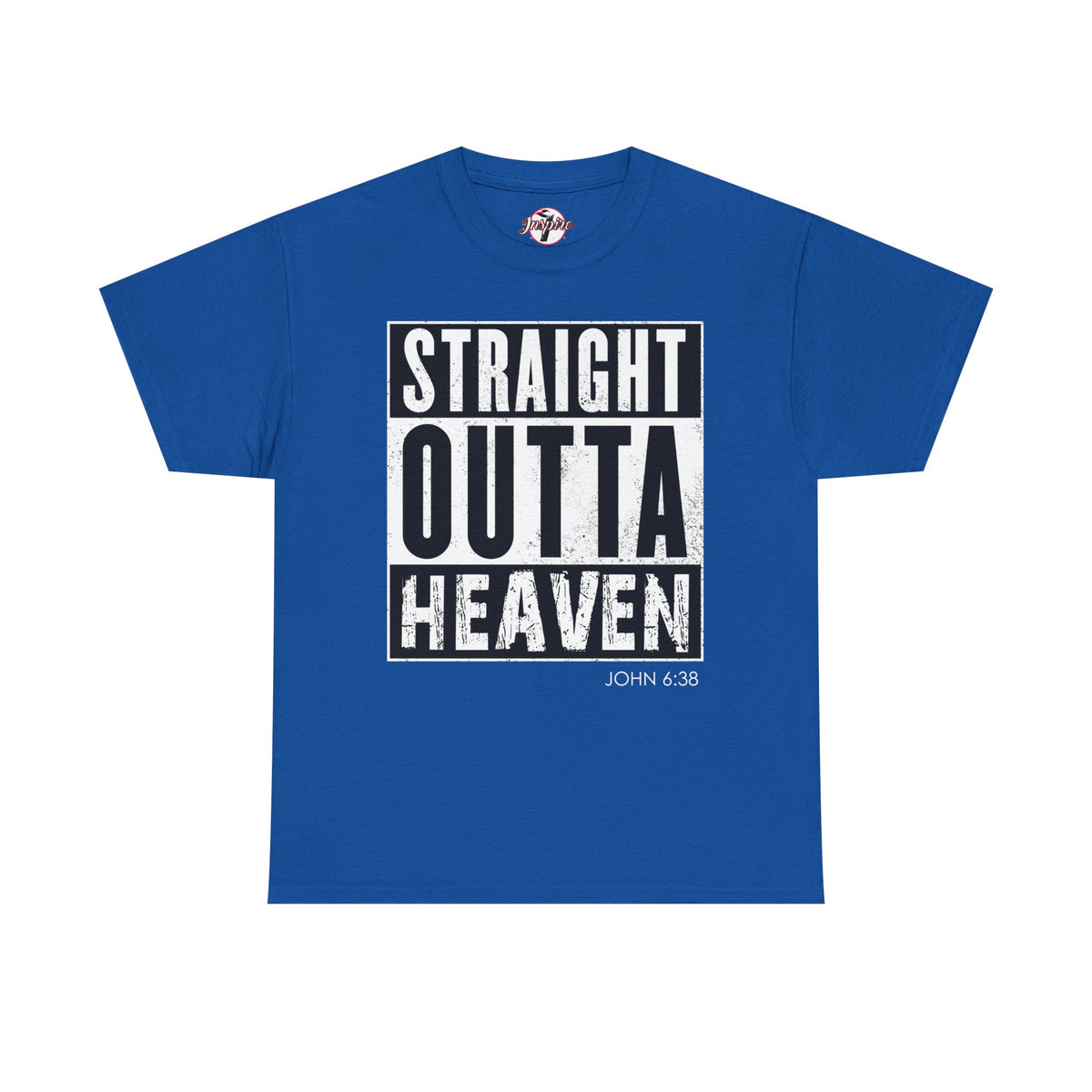Straight Outta Heaven Unisex Inspirational Graphic T-Shirt