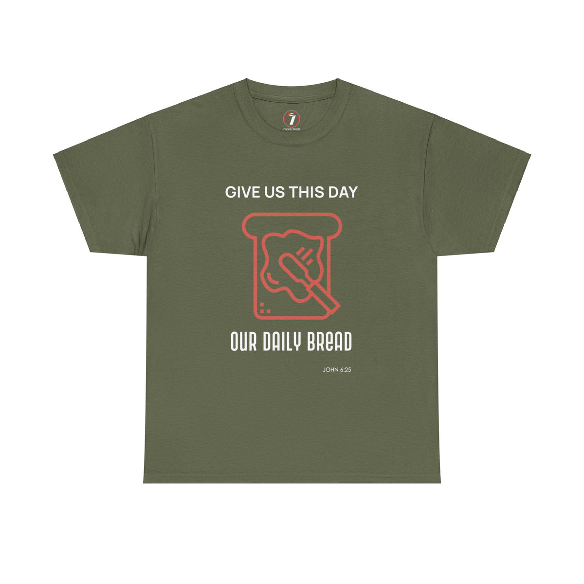 Daily Bread Unisex Heavy Cotton Tee