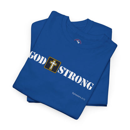 God Strong Unisex Heavy Cotton Tee