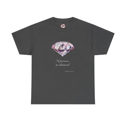 "No Pressure, No Diamond" Women's Inspirational Graphic T-Shirt