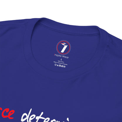 Fierce Determination Unisex Heavy Cotton Tee