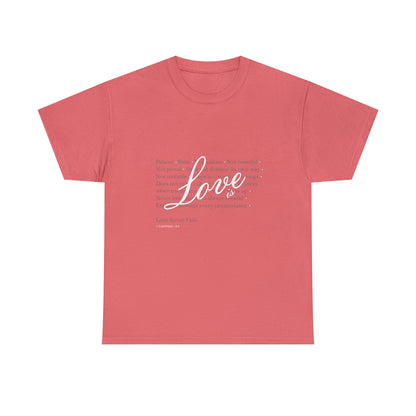 Love is Unisex Heavy Cotton Tee