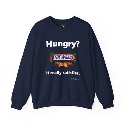 Hungry for the Word Unisex Heavy Blend™ Crewneck Sweatshirt