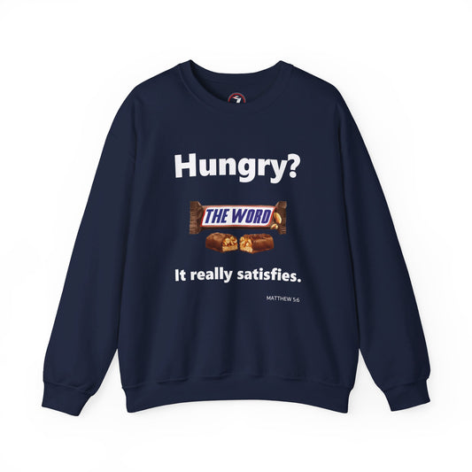 Hungry for the Word Unisex Heavy Blend™ Crewneck Sweatshirt