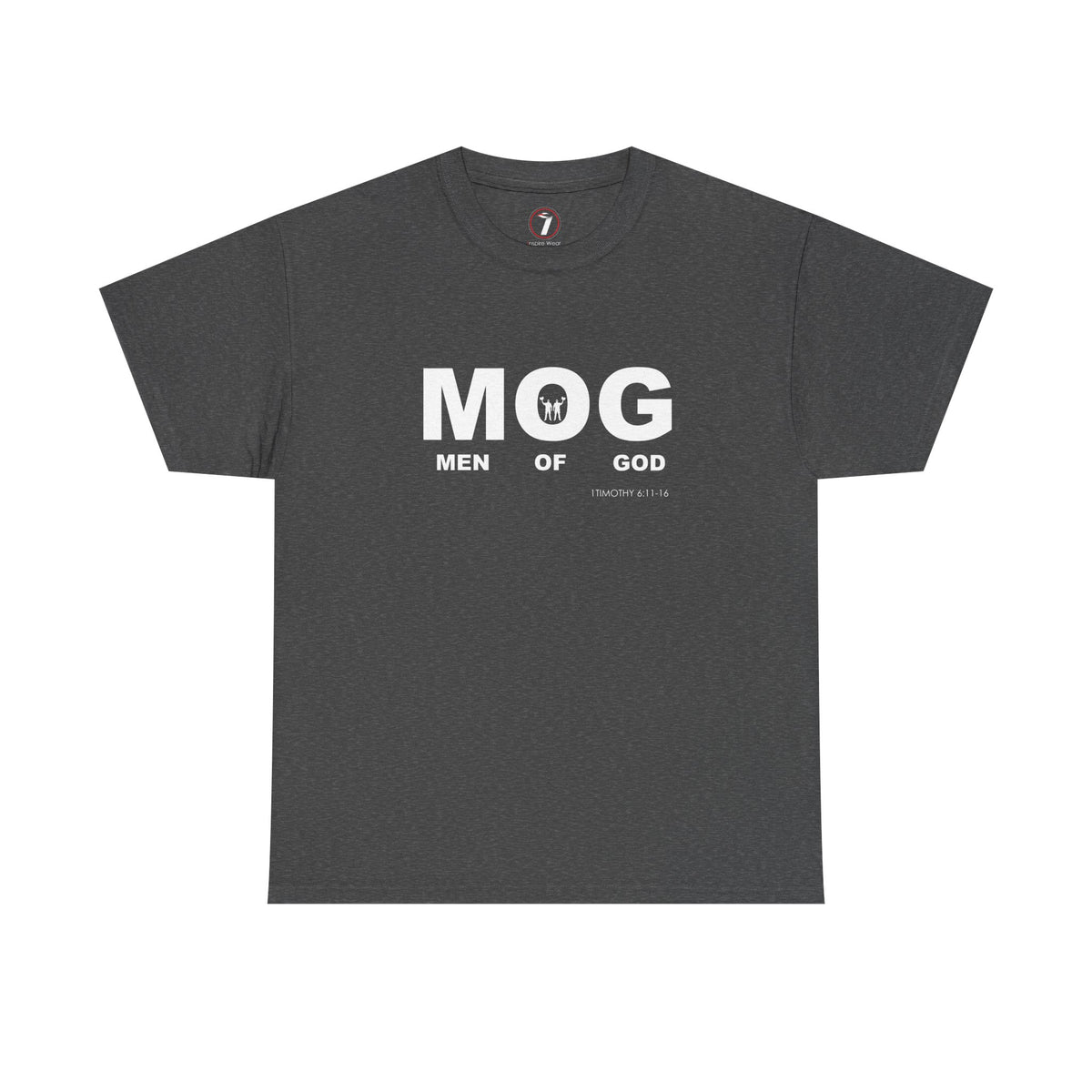 "MOG" Men of God Faith Based Graphic T-Shirt - Unisex Heavy Cotton Tee