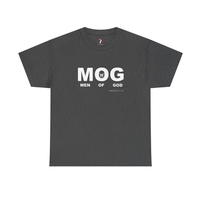 "MOG" Men of God Faith Based Graphic T-Shirt - Unisex Heavy Cotton Tee