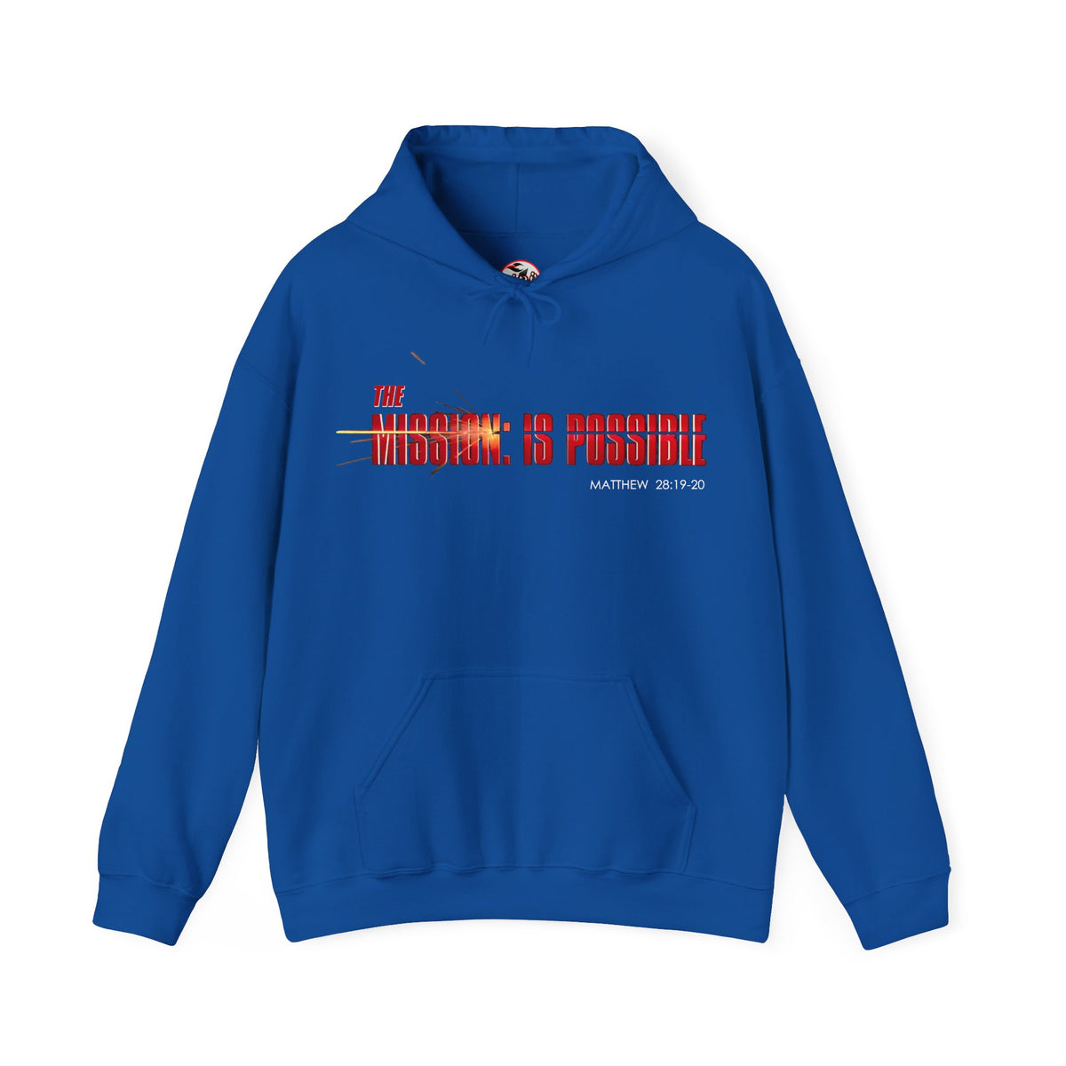 "The Mission is Possible" Motivational Pullover Hoodie