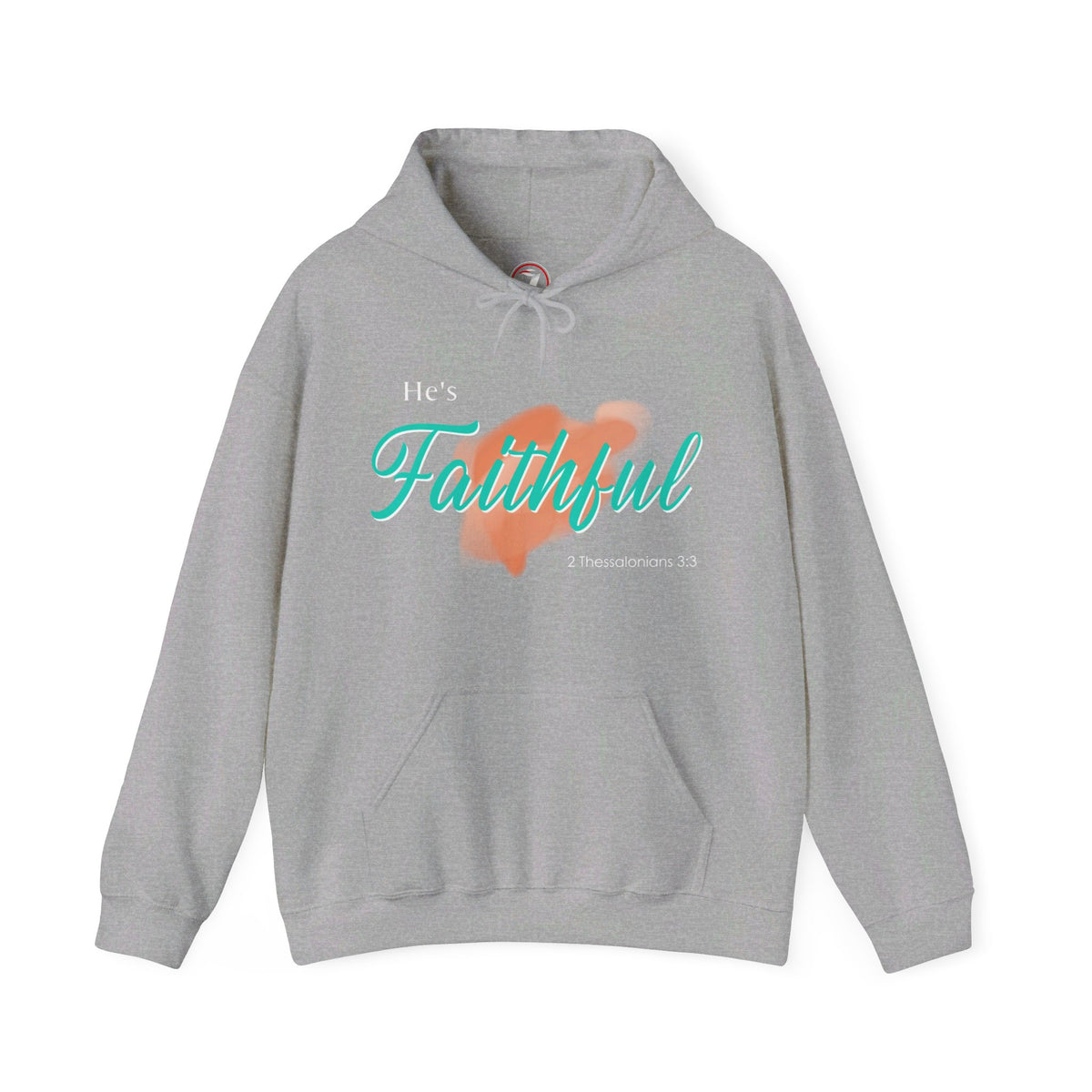 He's Faithful Unisex Heavy Blend™ Hooded Sweatshirt