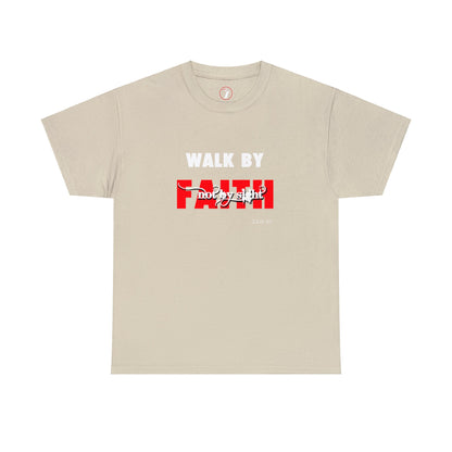 Walk by Faith Unisex Heavy Cotton Tee