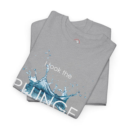 Plunge for Jesus Unisex Heavy Cotton Tee - Faith-Inspired Graphic Shirt