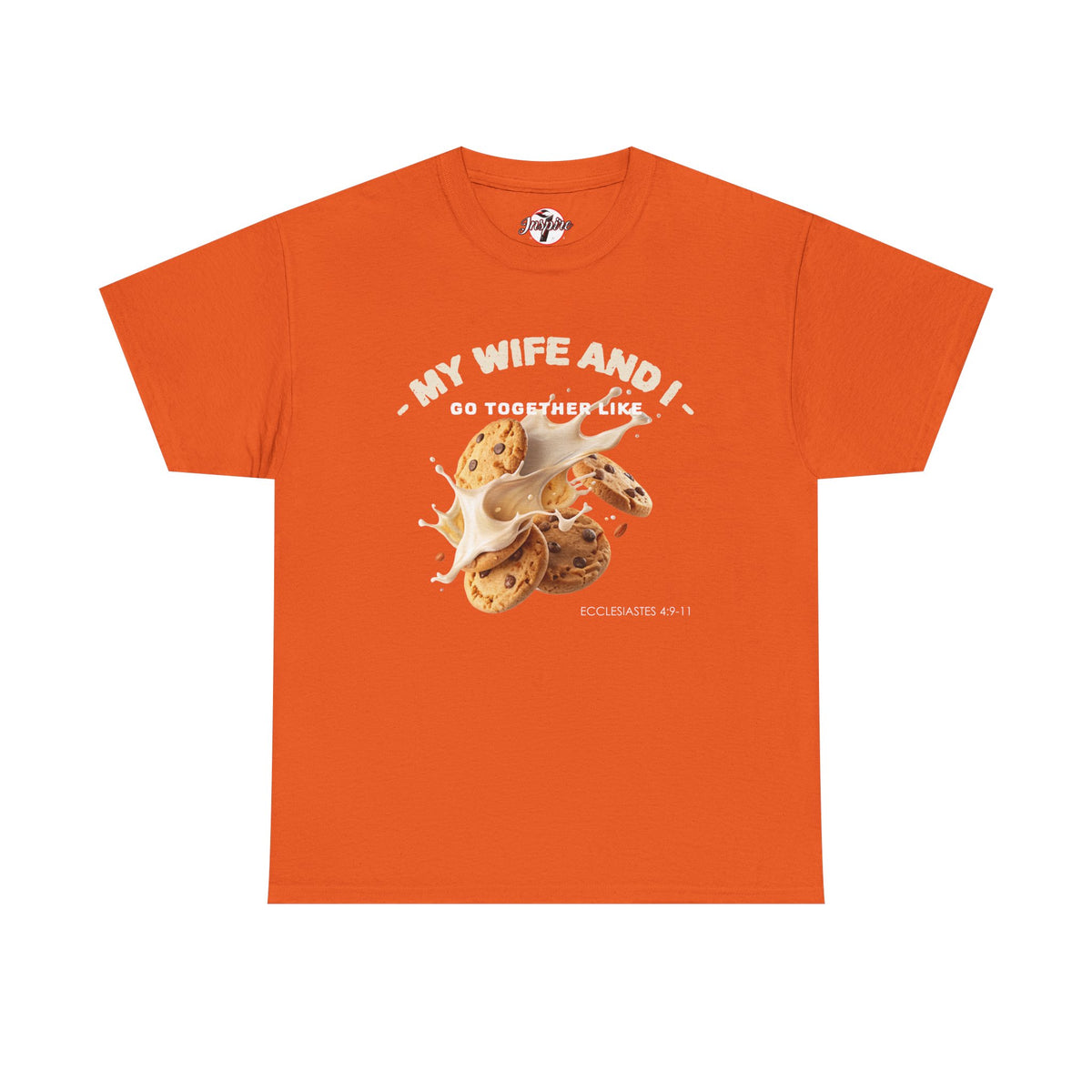 My Wife and I Go Together Like Cookies & Milk Men's Graphic Tee