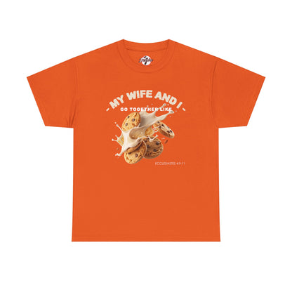 My Wife and I Go Together Like Cookies & Milk Men's Graphic Tee