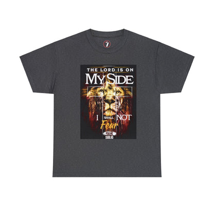 Lord on My Side Unisex Heavy Cotton Tee