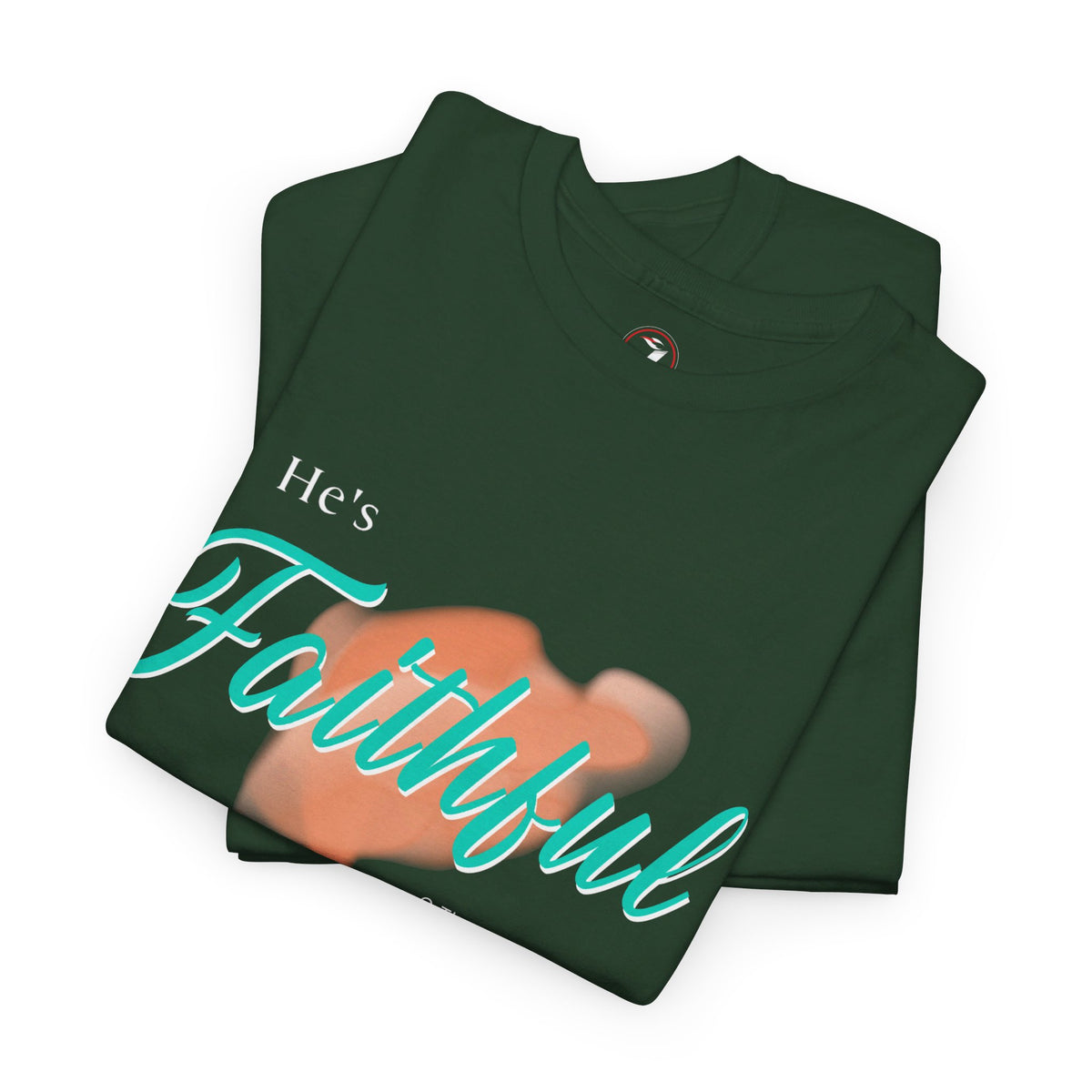 He's Faithful Unisex Heavy Cotton Tee